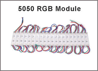 CINA 12V 5050SMD RGB LED Modulo luce 3led Moduli colore variabile decorazione luce retroilluminazione a led canale lettera pubblicità fornitore