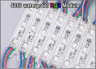 CINA 5050 Modulo LED RGB Luce 20pcs/String Moduli di cambio colore 12V Illuminazione per segnale di retroilluminazione fornitore
