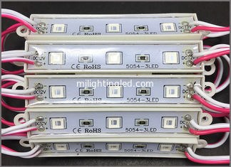 CINA luce del modulo dei moduli 3leds di 12V 5054 SMD per i segni principali della lampadina che accendono la scatola della lampadina delle lettere fornitore