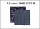 SMD P3 dell'interno rgb ha condotto i pixel 64*64 del quadro comandi 192*192mm 1/16 di di cartello principale video dello schermo di visualizzazione del LED di colore pieno di ricerca fornitore